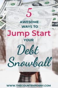 Jump Start Your Debt Snowball