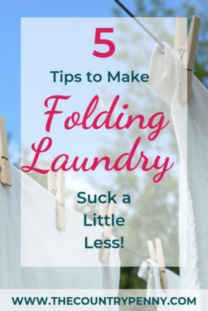 5 Ways to Make Folding Laundry Suck less
