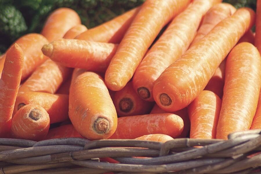 Easy storing vegetables carrots